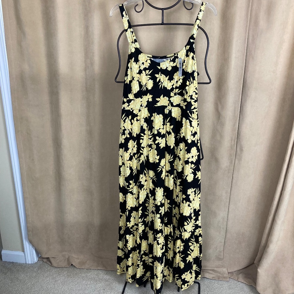 TORRID NWT MAXI SUPER SOFT TIERED DRESS Floral Print Size 1 - Picture 11 of 16